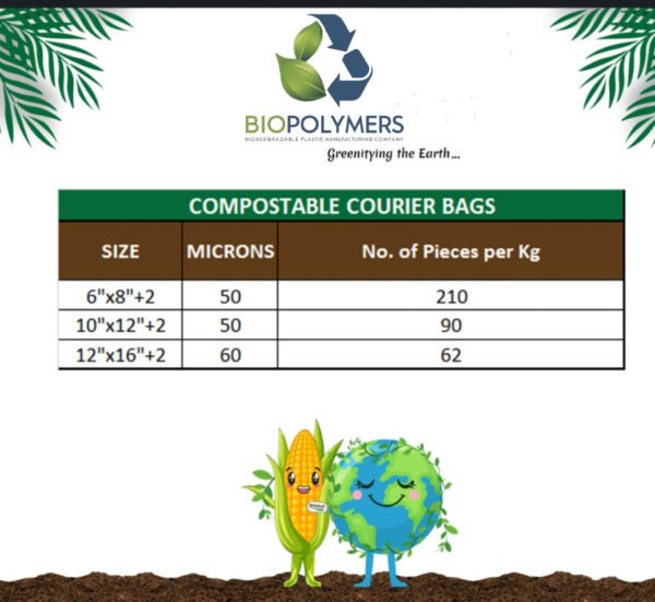 Compostable Courier Bag - Image 4